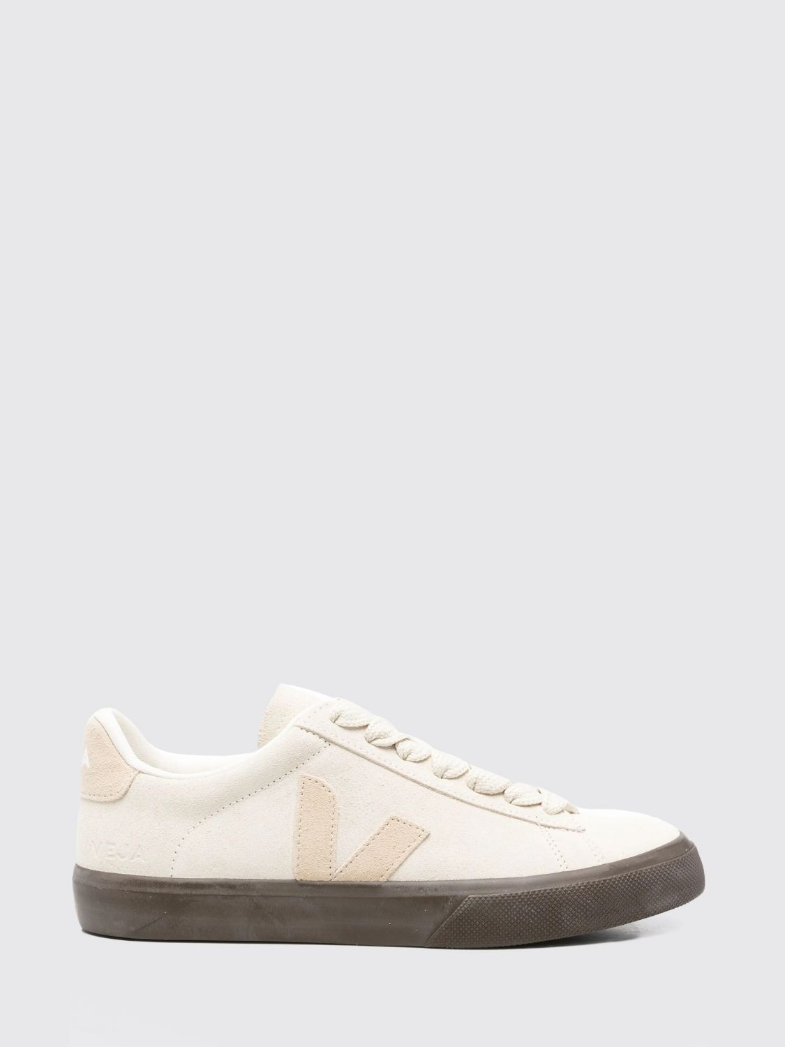Veja Sneakers Woman Color Beige In White