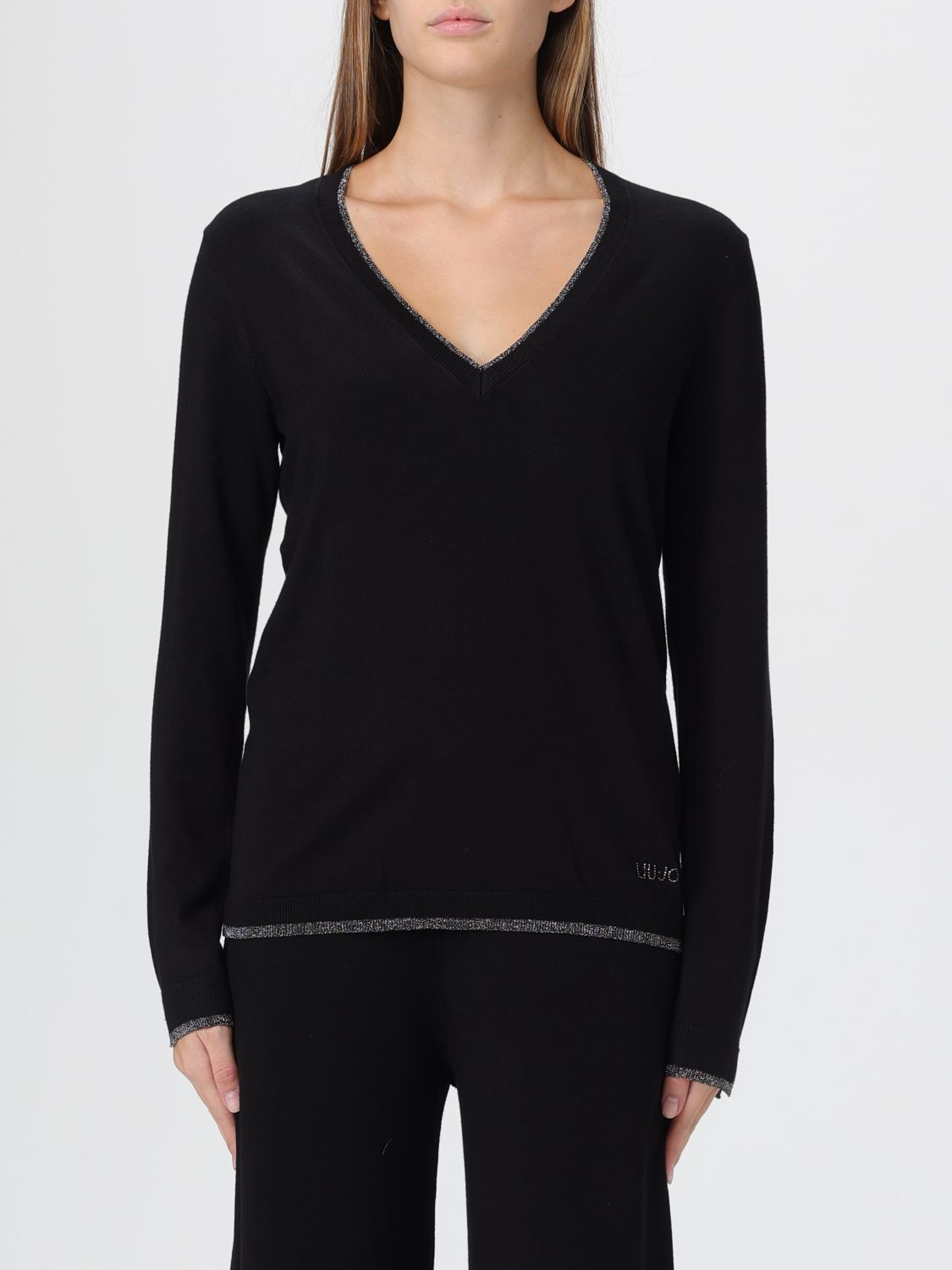 Liu •jo Sweater Liu Jo Woman Color Black In Black