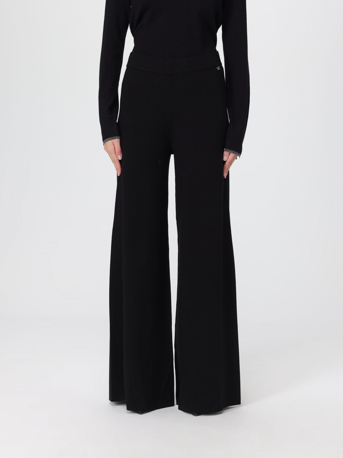 Liu •jo Pants Liu Jo Woman Color Black In Black