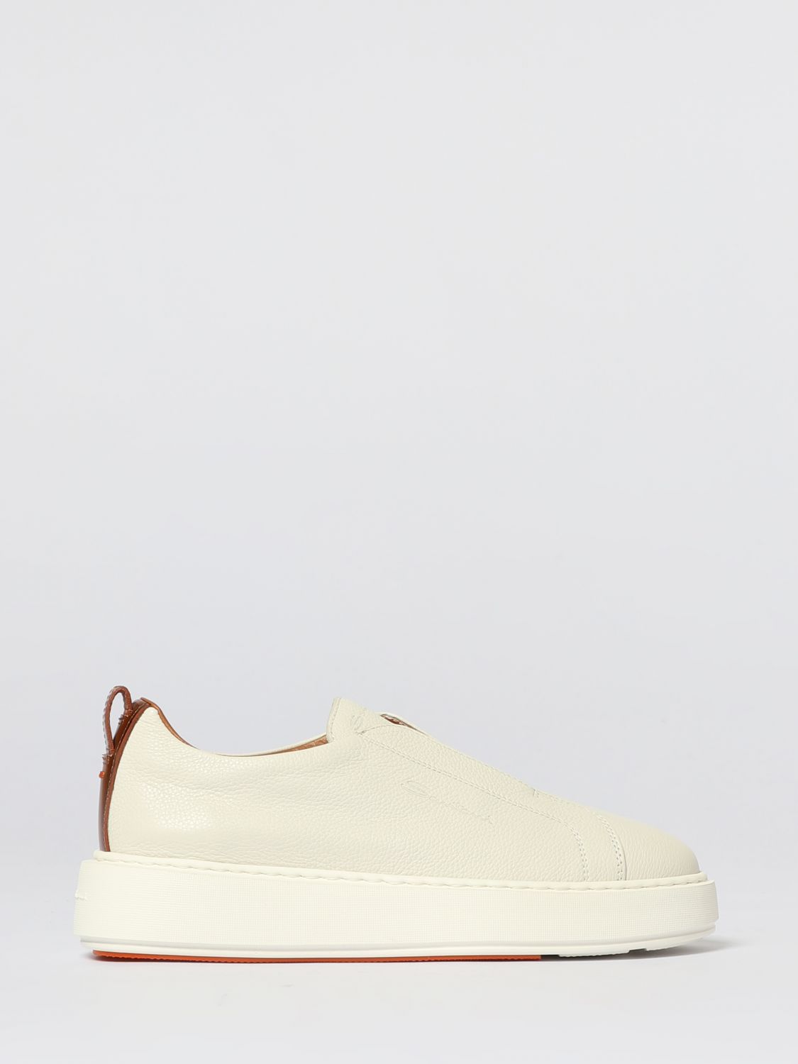 Santoni Sneakers Woman Color White In White