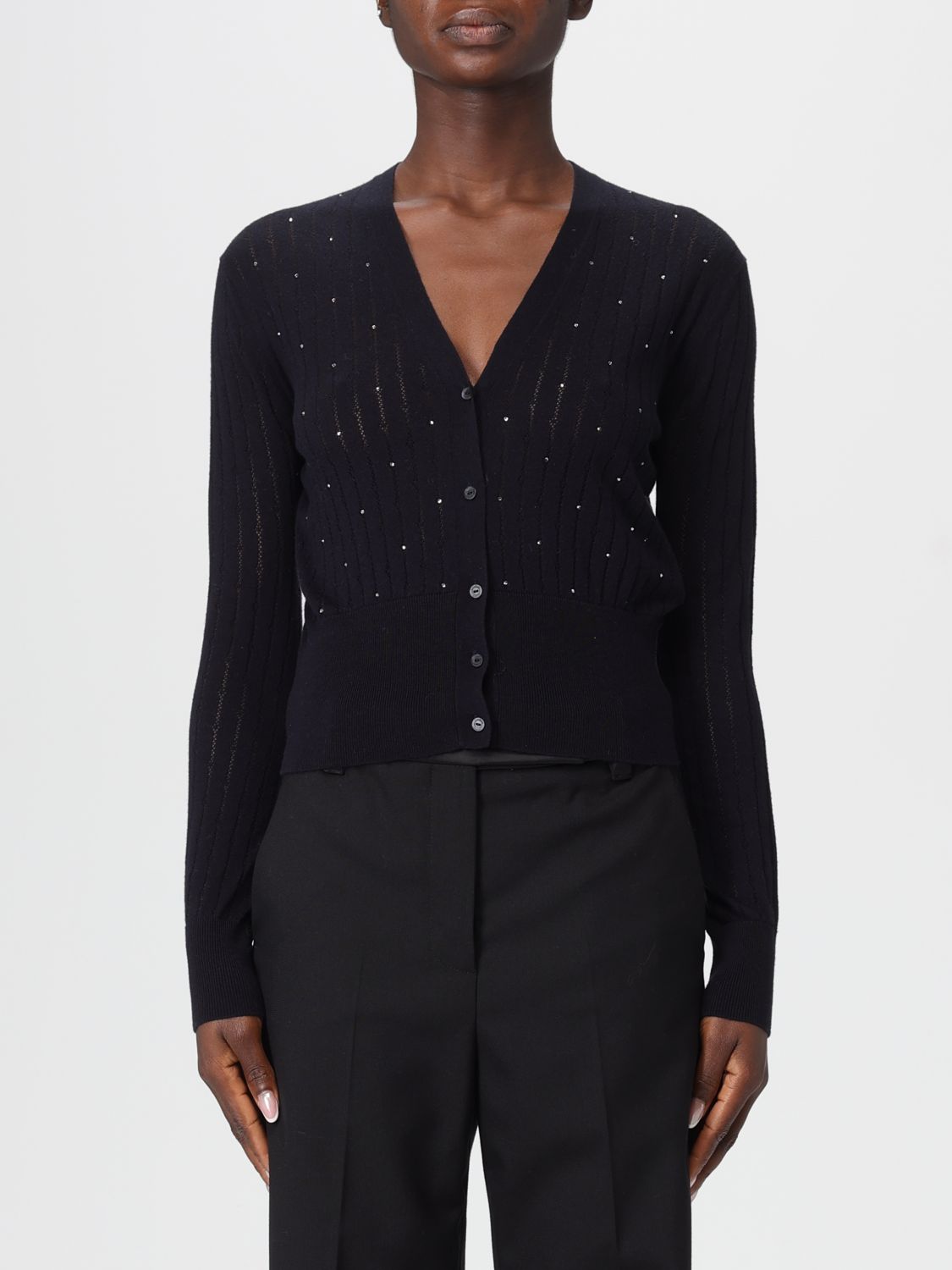 Max Mara Sweater Woman Studio In Blue