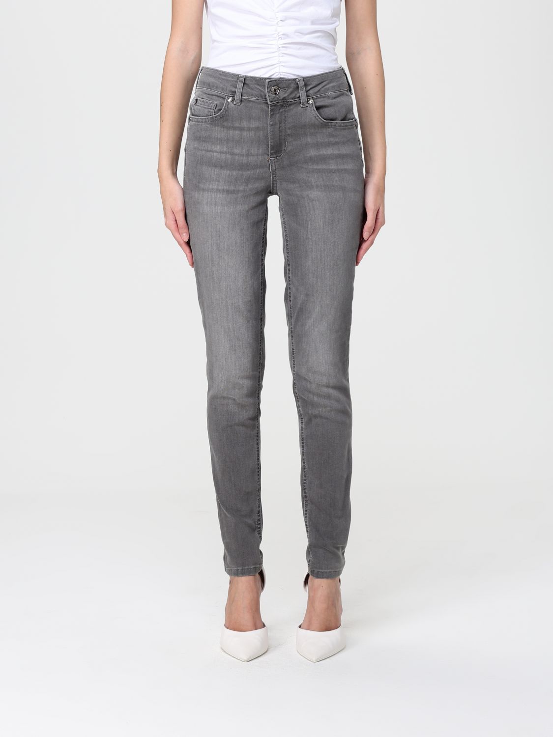 Liu •jo Jeans Liu Jo Woman Color Grey In Gray