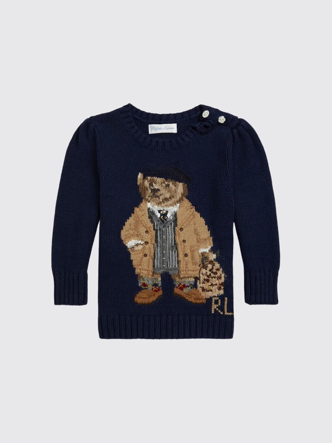 Polo Ralph Lauren Sweater Kids Color Blue In Blue