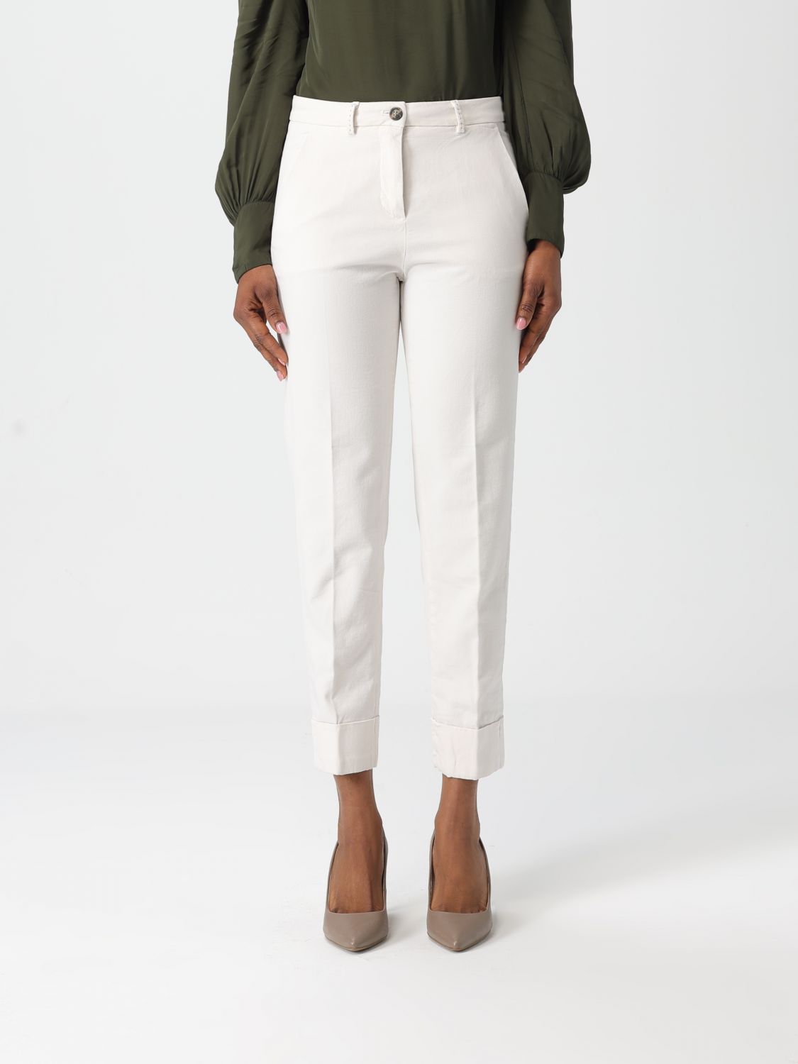 Mason's Pants Woman Color White