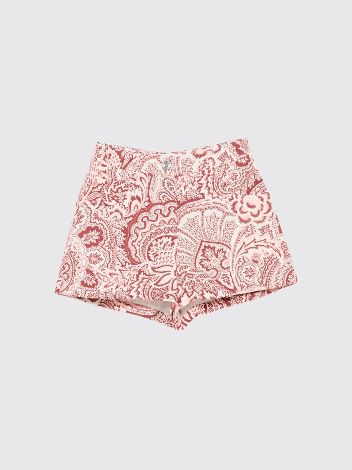 Etro Pants Kids Color Red In Pink