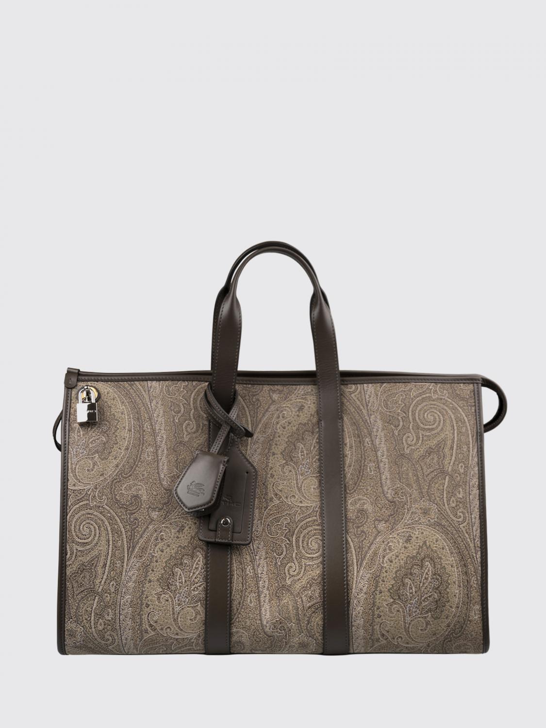 Travel Bag ETRO Men color Brown