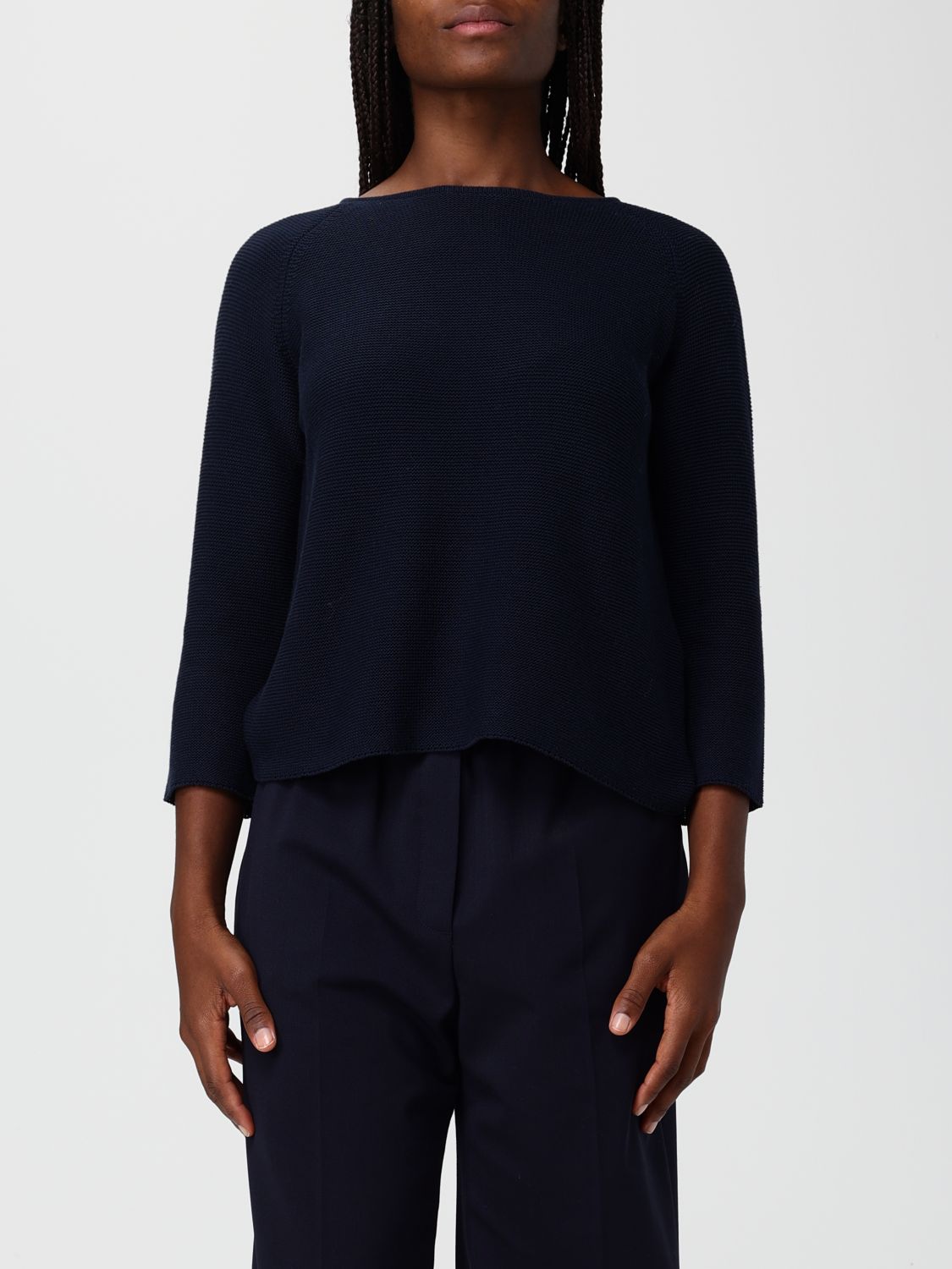 Weekend Max Mara Sweater Woman In Blue