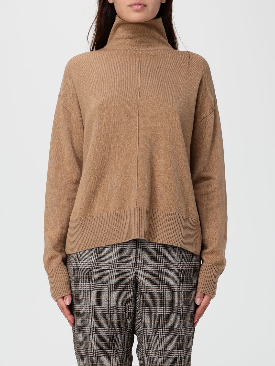 Weekend Max Mara Sweater Woman In Brown