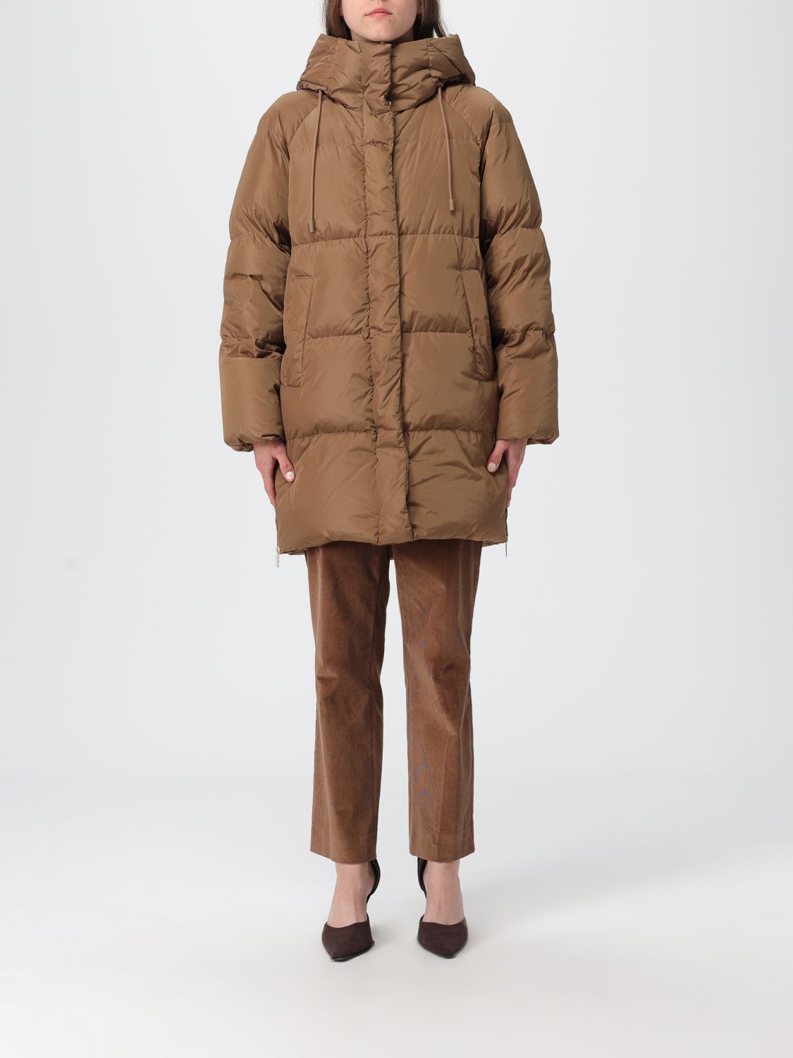 Weekend Max Mara Jacket Woman  In Brown