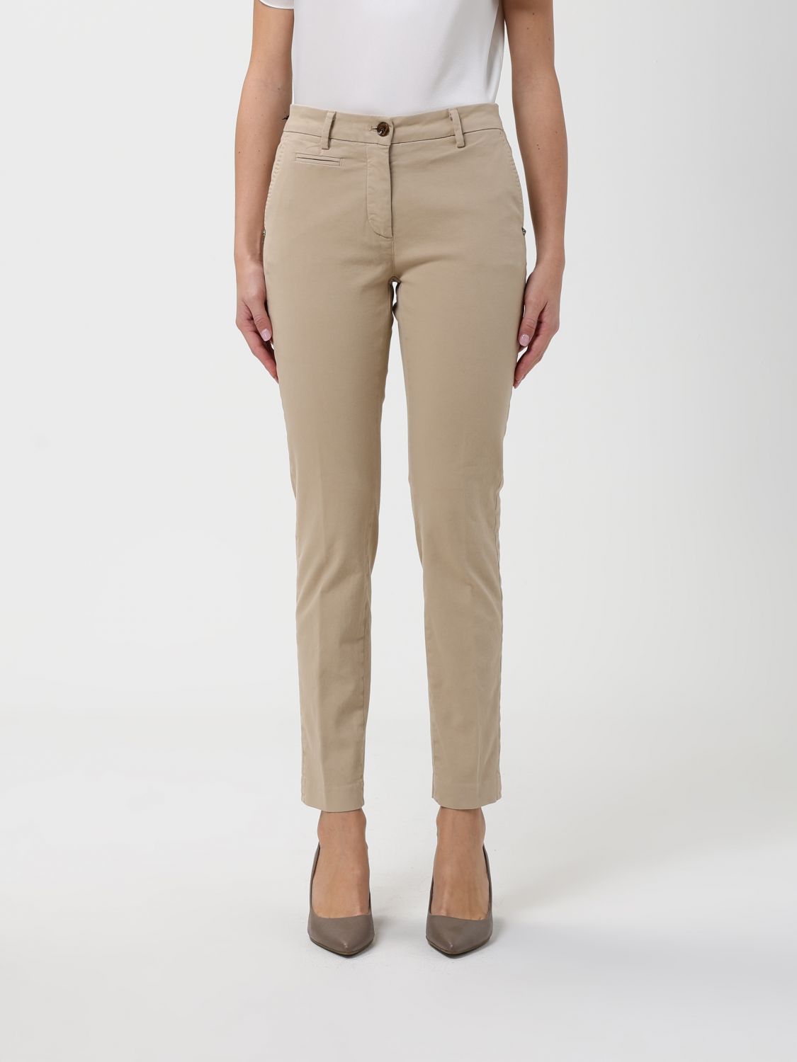 Mason's Pants  Woman Color Yellow Cream In Gold