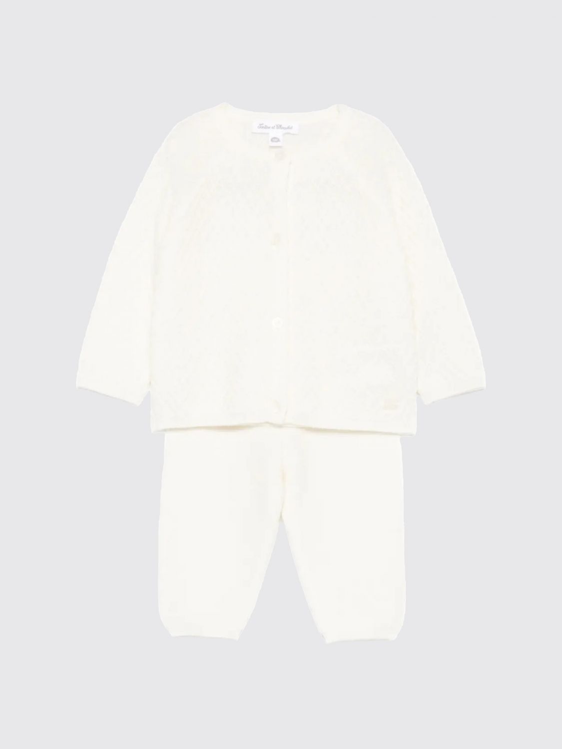 Tartine Et Chocolat Jumpsuit  Kids Color White In Neutral