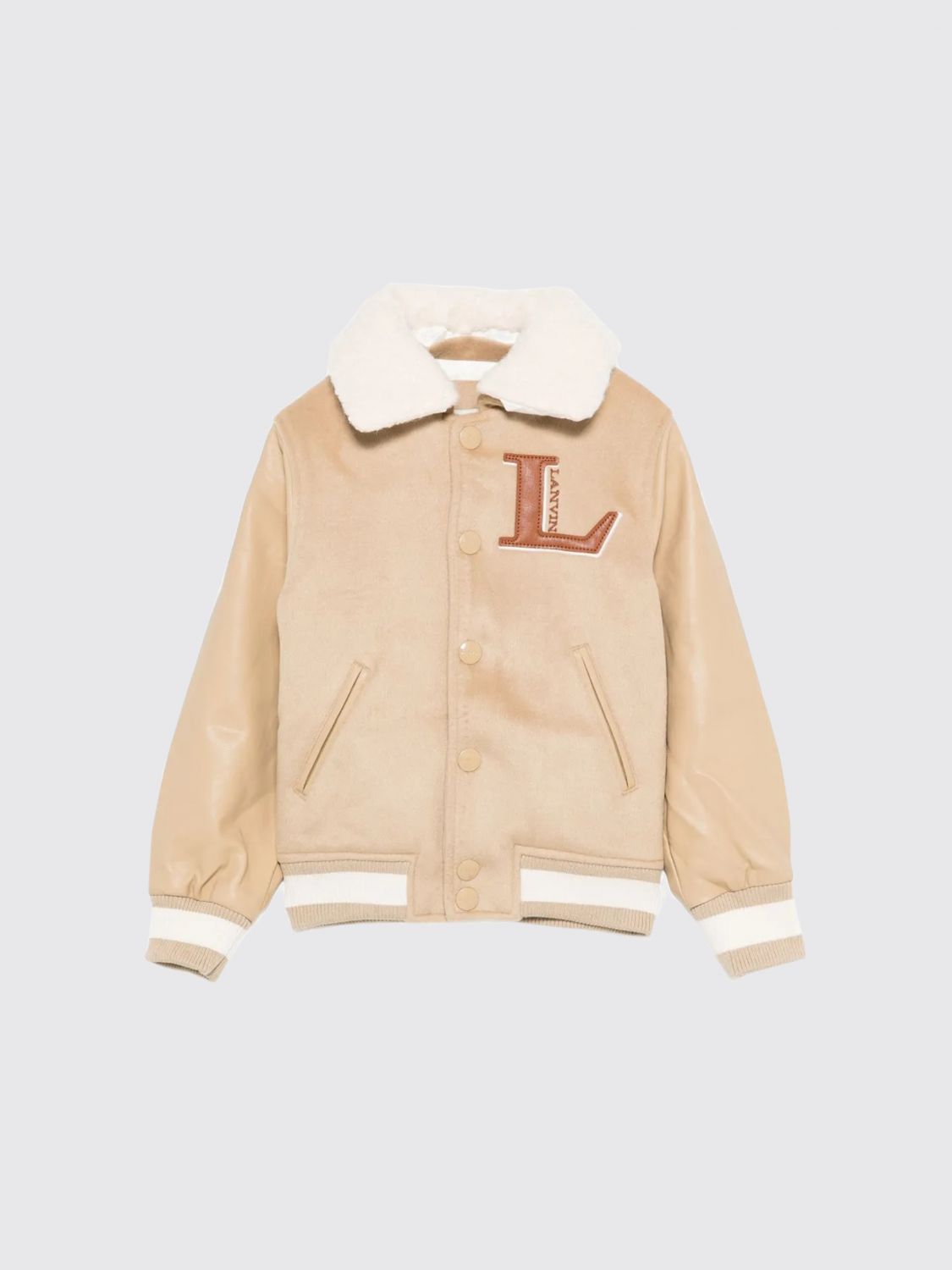 Lanvin Coat  Kids Color Brown