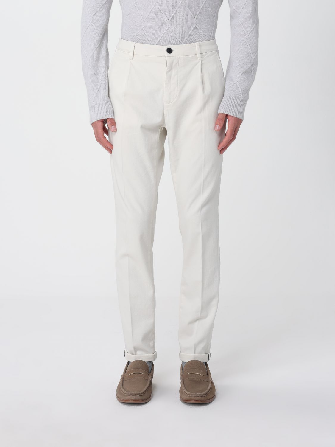MASON'S Hose Herren Farbe Weiß