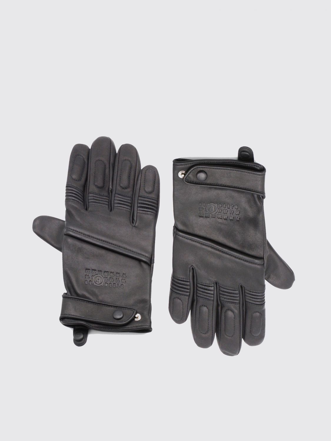 Mm6 Maison Margiela Gloves Men In Black