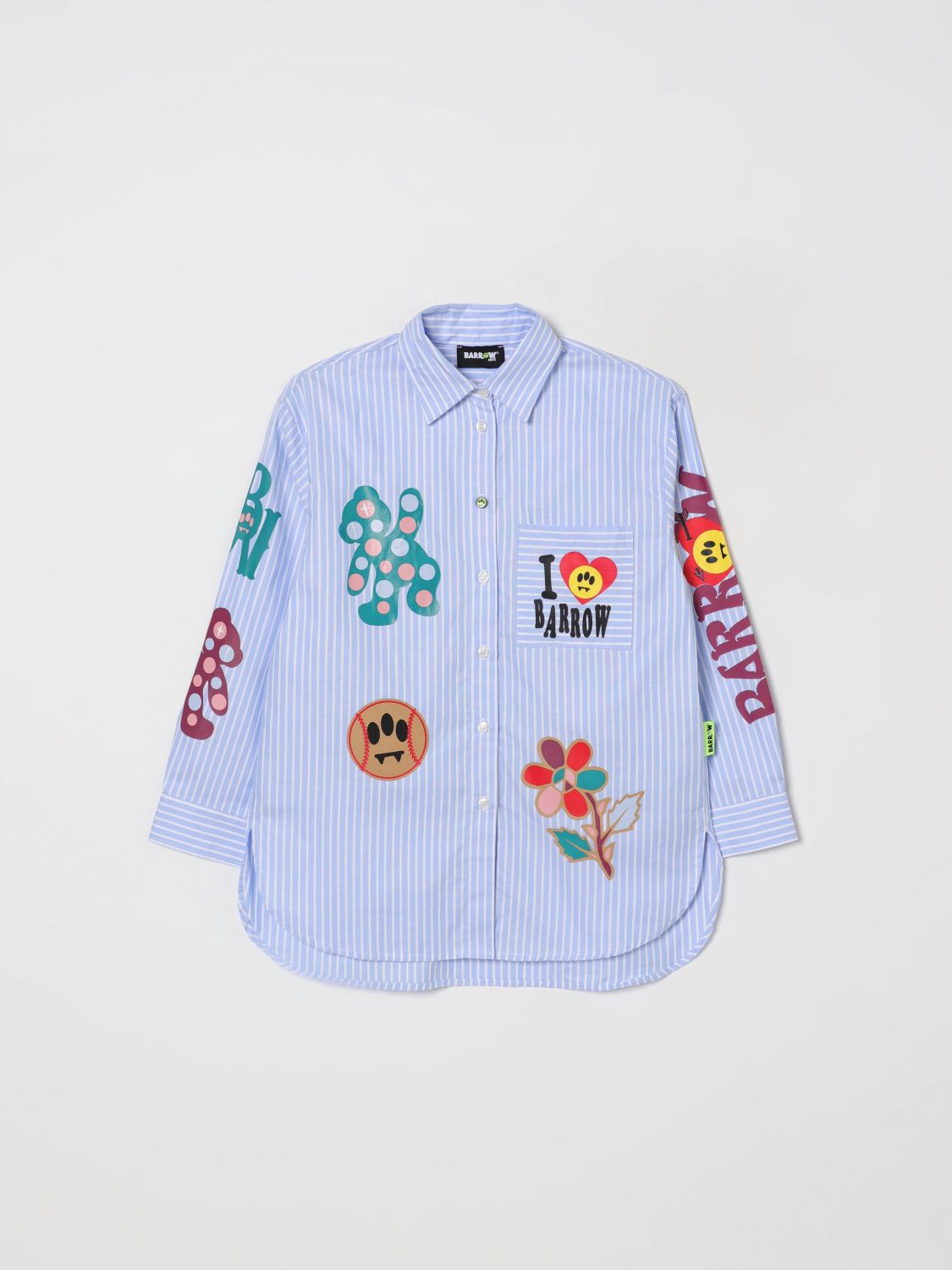 Barrow Shirt  Kids Kids Color Gnawed Blue In Blue