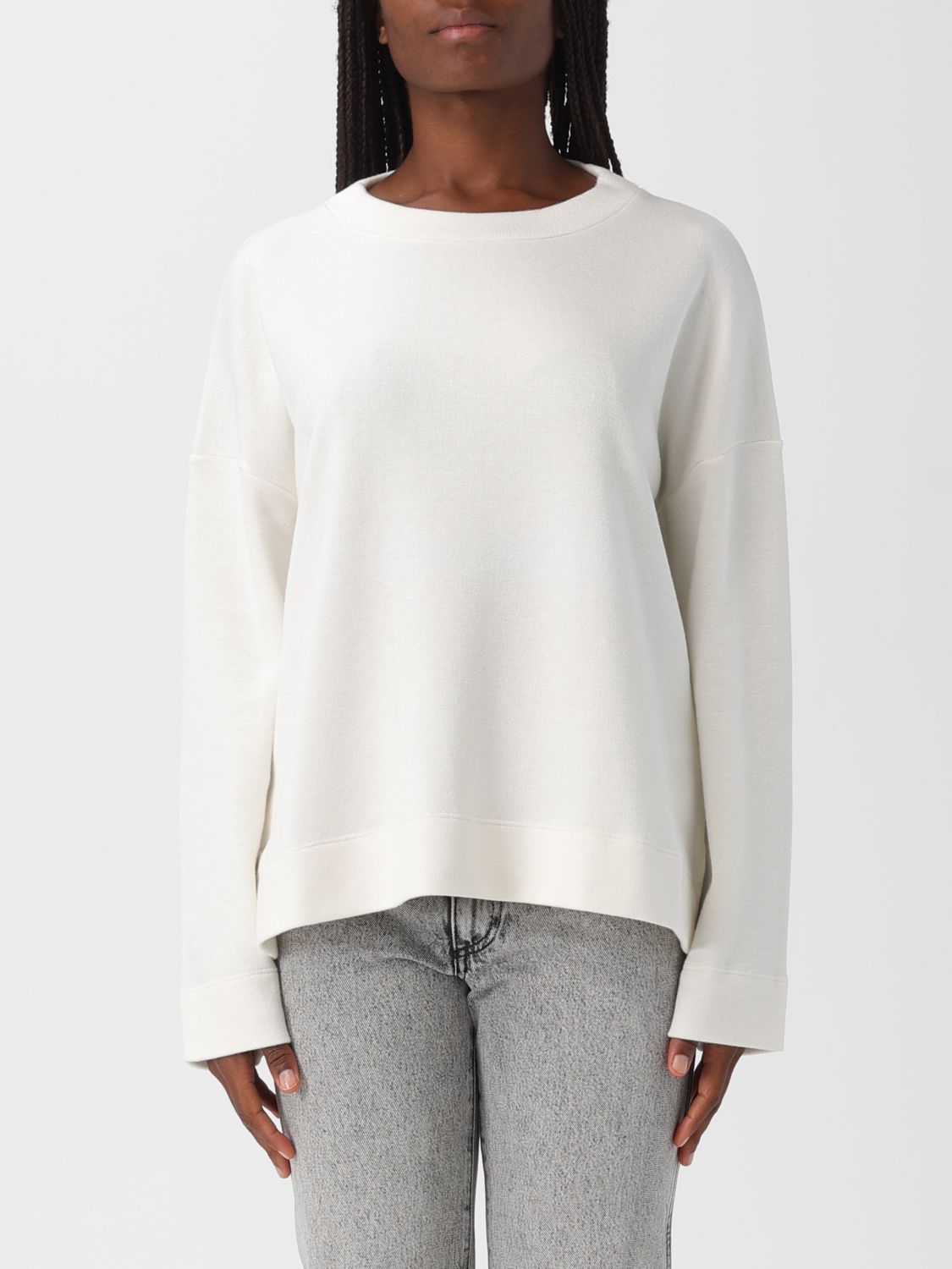 Dondup Sweatshirt  Woman Color Milk In Neutral