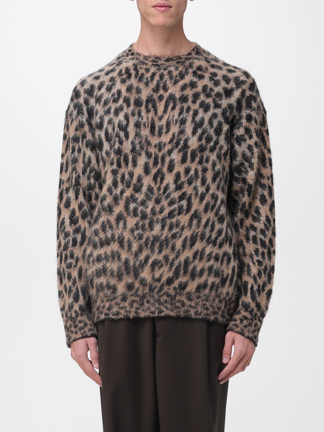 Laneus Sweater  Men Color Brown In Brown