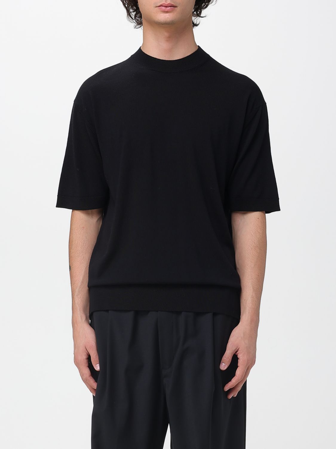 Laneus T-shirt Men Color Black In Black
