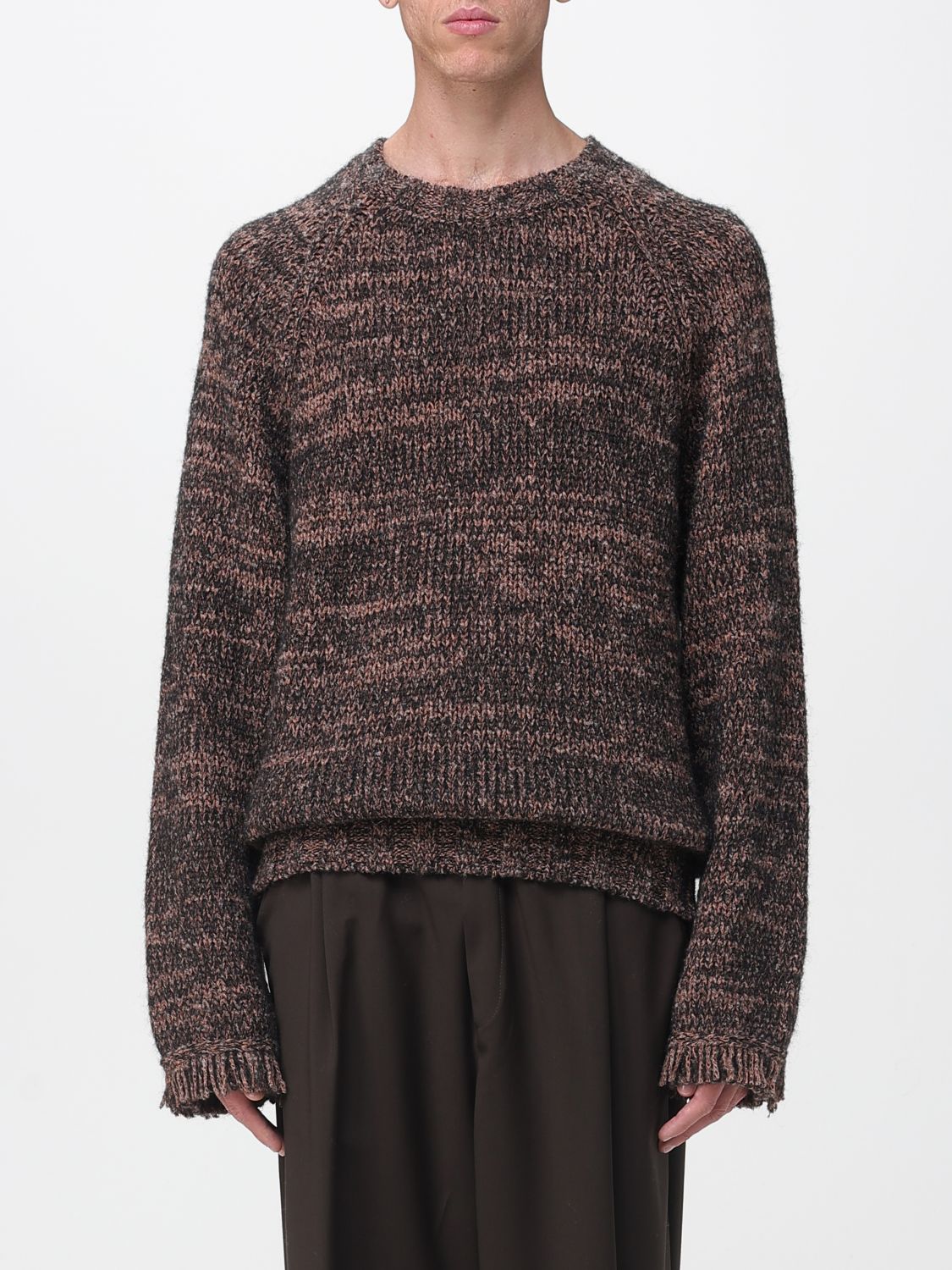 Laneus Sweater  Men Color Brown In Brown