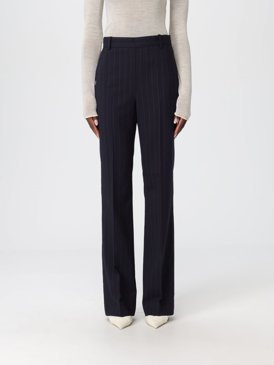 Pinko Pants  Woman Color Blue In Black