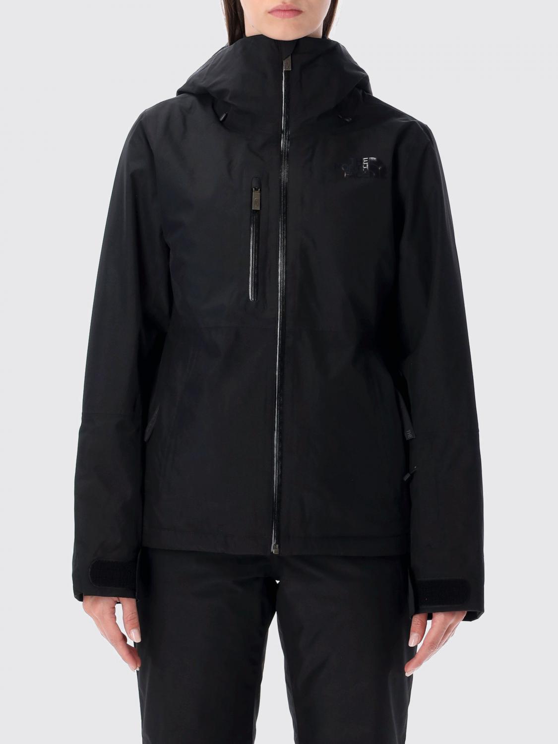 The North Face Jacket Woman Color Black In Black