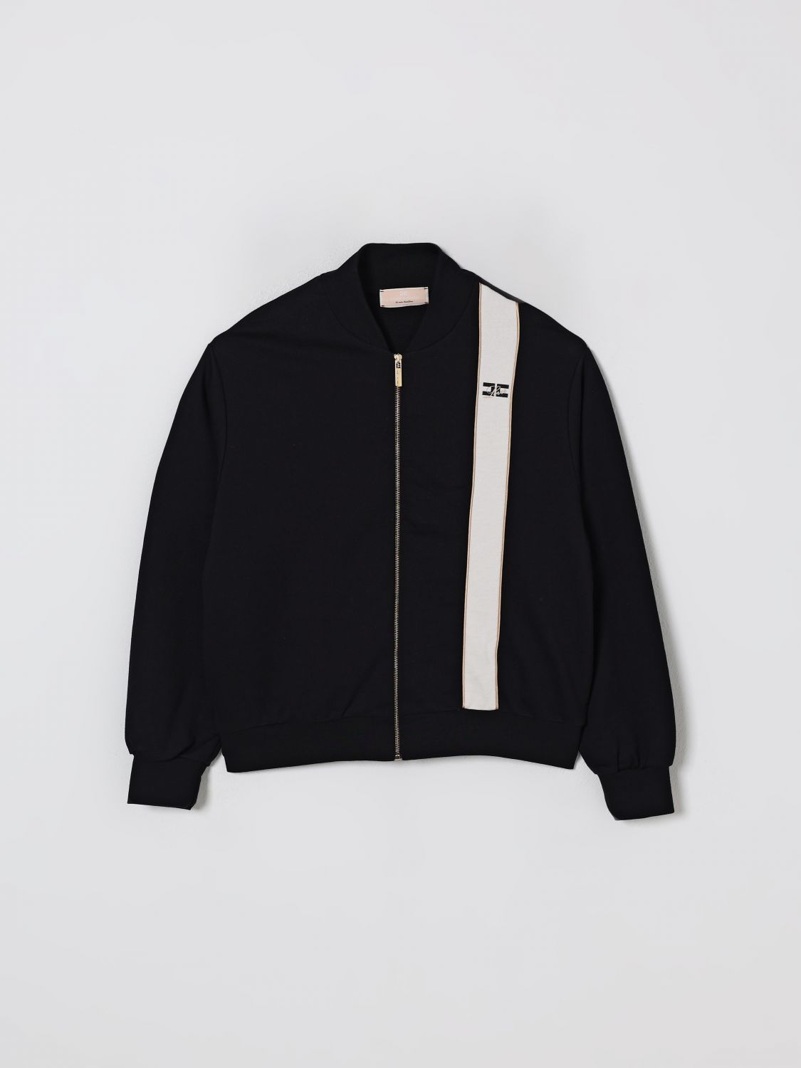 Elisabetta Franchi La Mia Bambina Sweater  Kids Color Black In Black