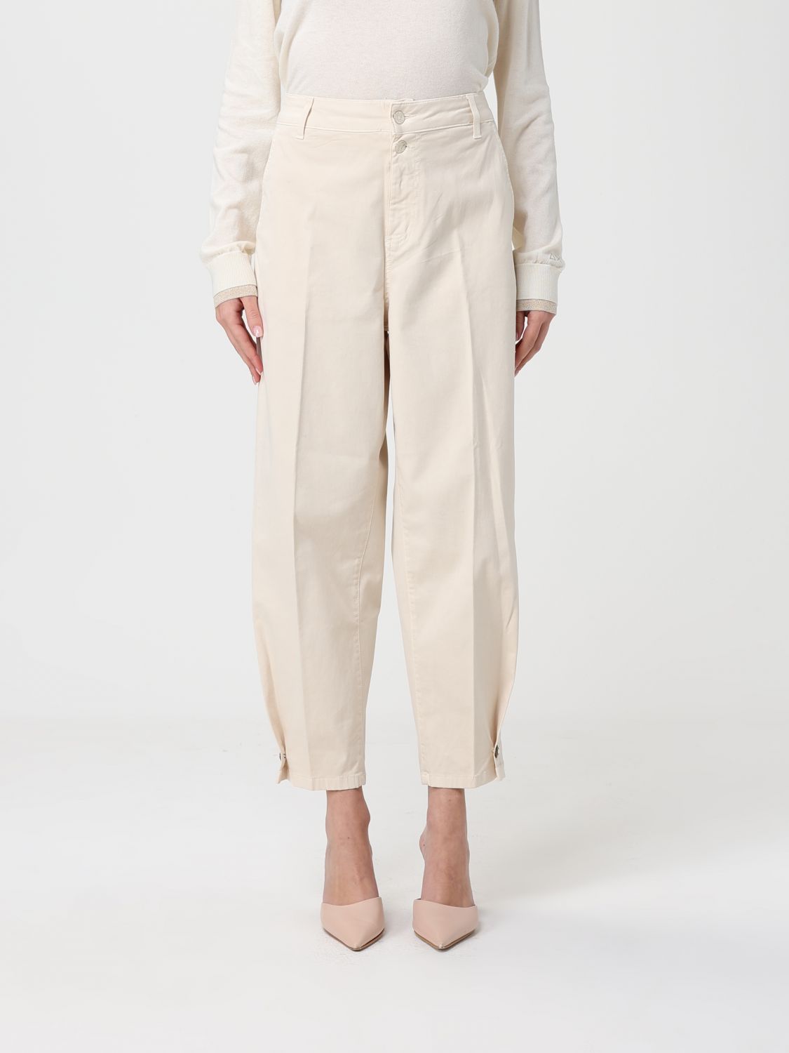 Liu •jo Pants Liu Jo Woman Color White
