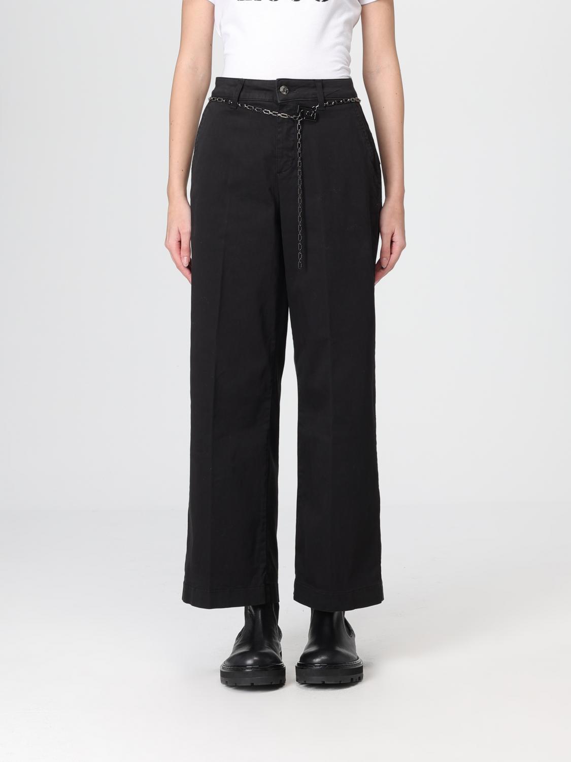 Liu •jo Pants Liu Jo Woman Color Black In Black