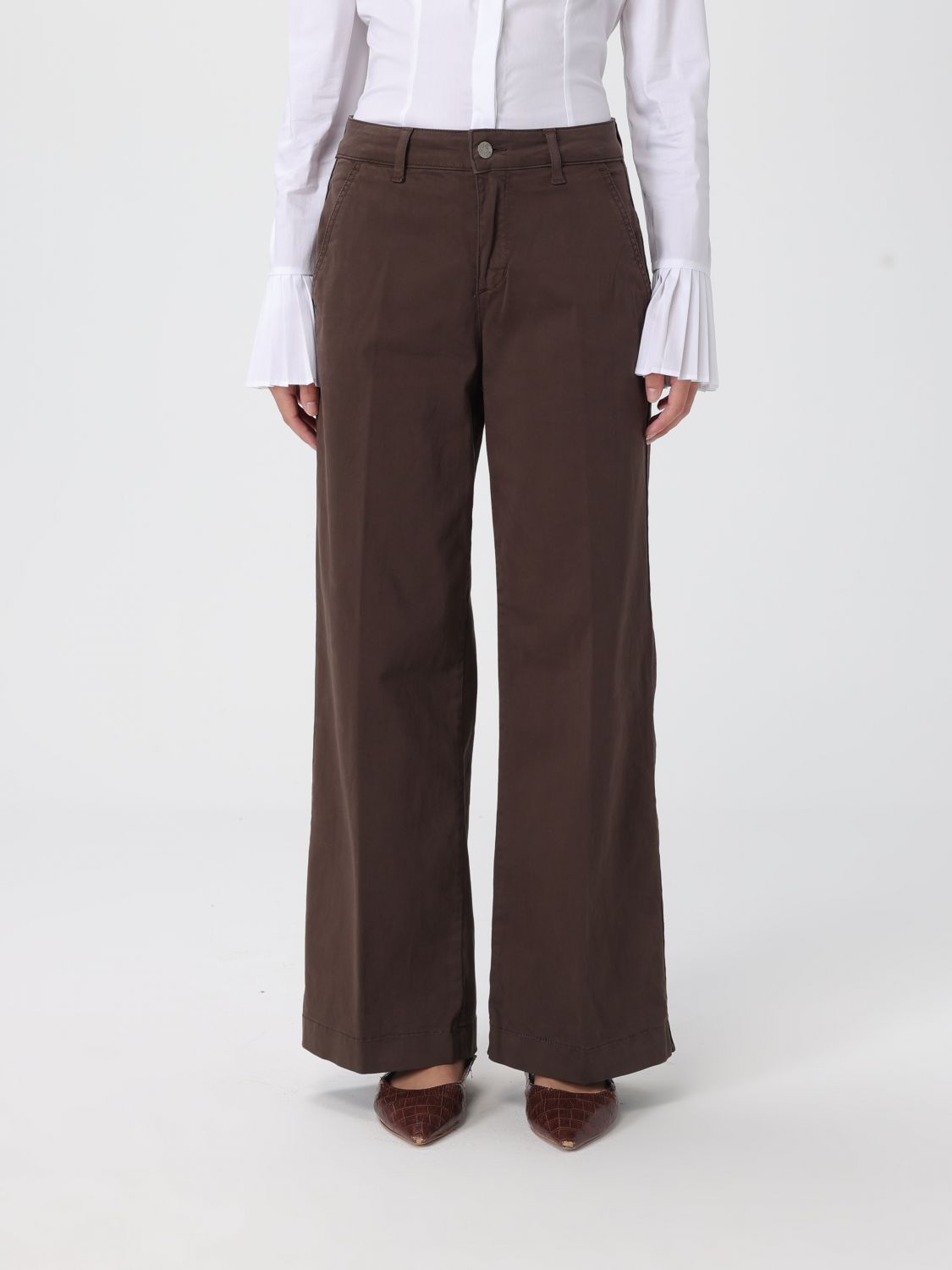 Liu •jo Jeans Liu Jo Woman Color Brown In Brown