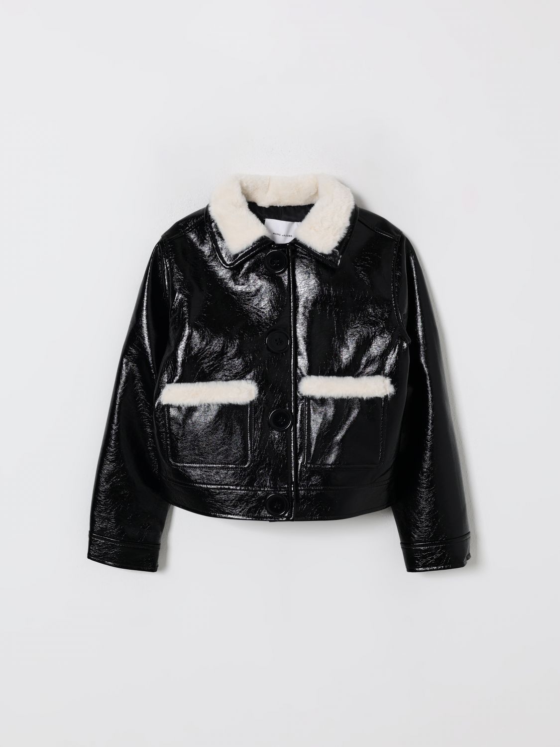 Marc Jacobs Coat Little  Kids Color Black