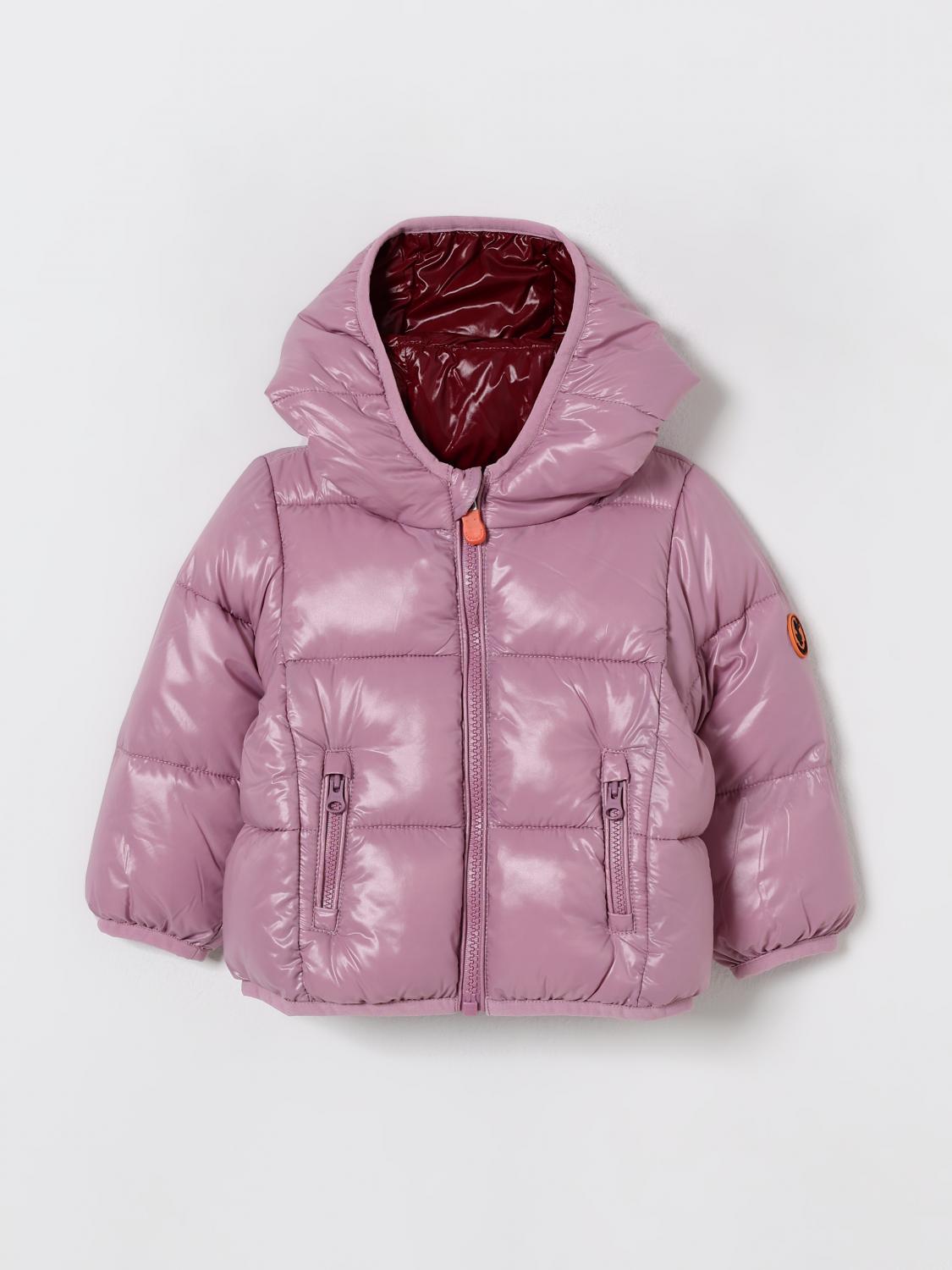 Save The Duck Jacket Kids Color Orchid In Pink