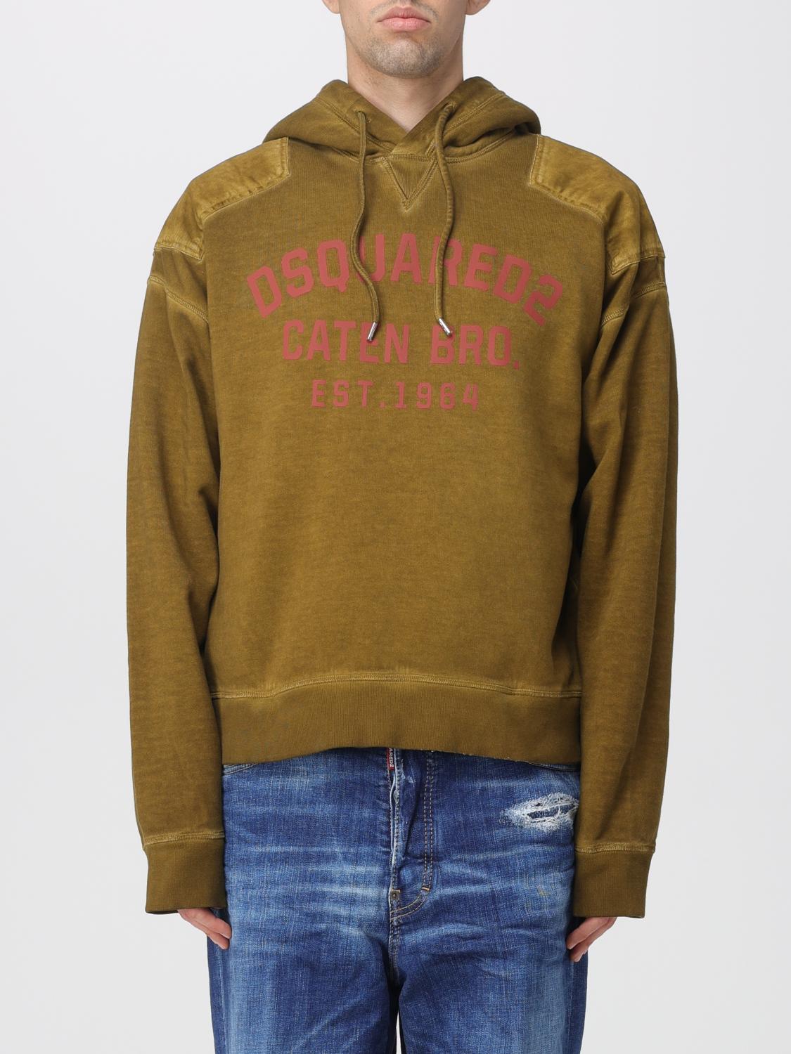 Dsquared2 Sweatshirt Men Color Brown In Brown