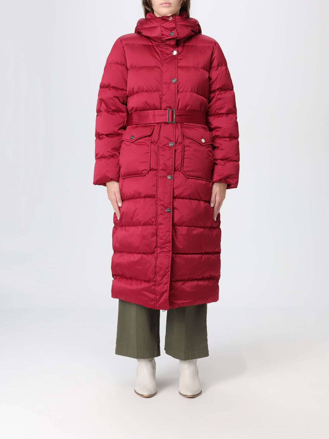 Liu •jo Jacket Liu Jo Woman Color Orange In Red