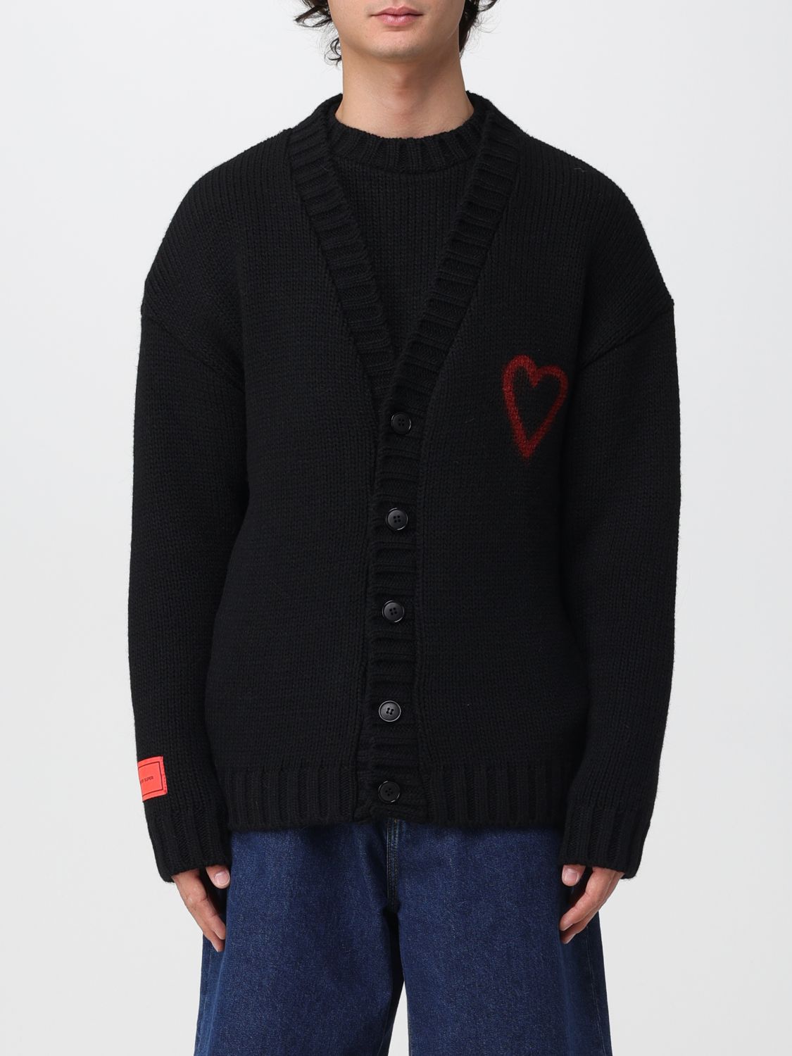 Vision Of Super Cardigan  Men Color Black In Black