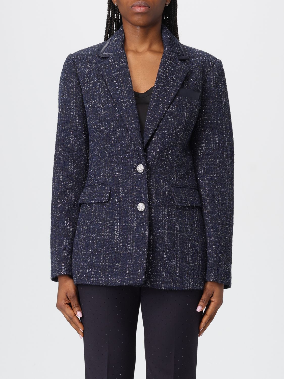 Liu •jo Jacket Liu Jo Woman Color Blue