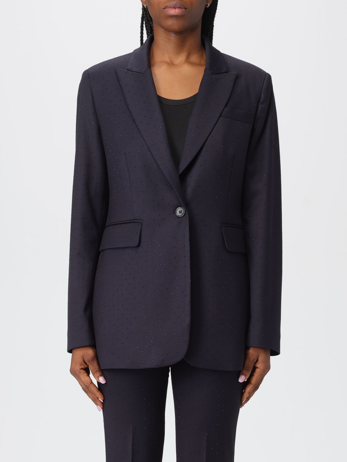 Liu •jo Jacket Liu Jo Woman Color Navy In Blue