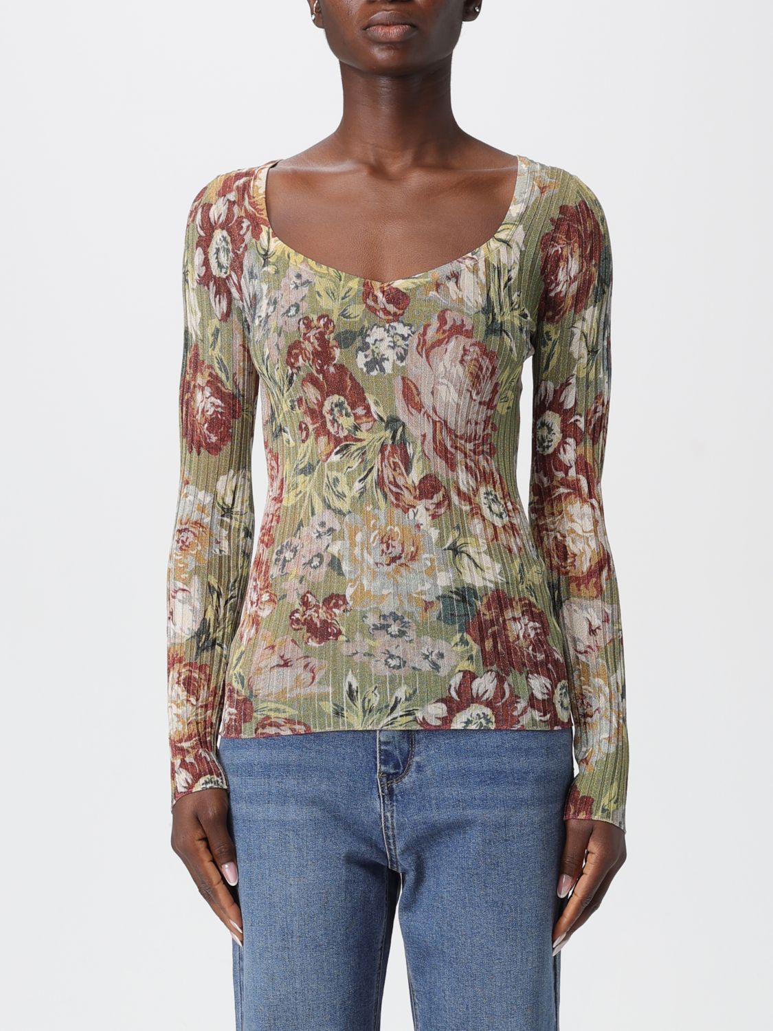 Liu •jo Sweater Liu Jo Woman Color Multicolor In Multi