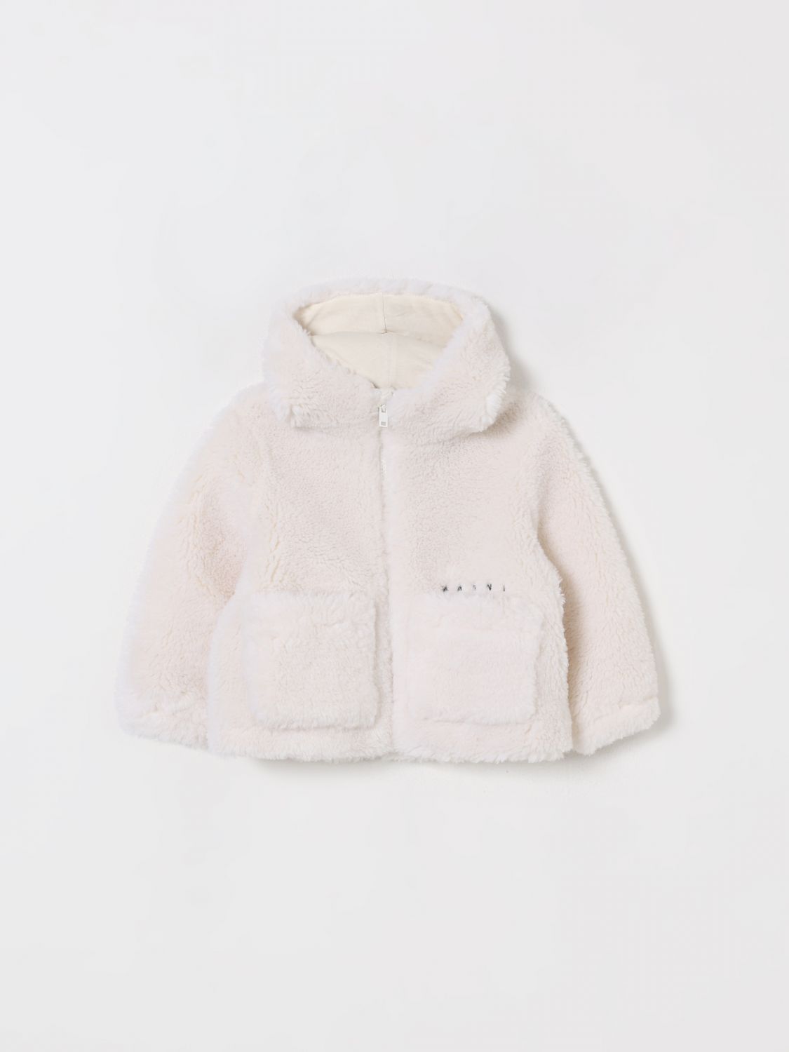 Marni Coat  Kids Color Yellow Cream In White