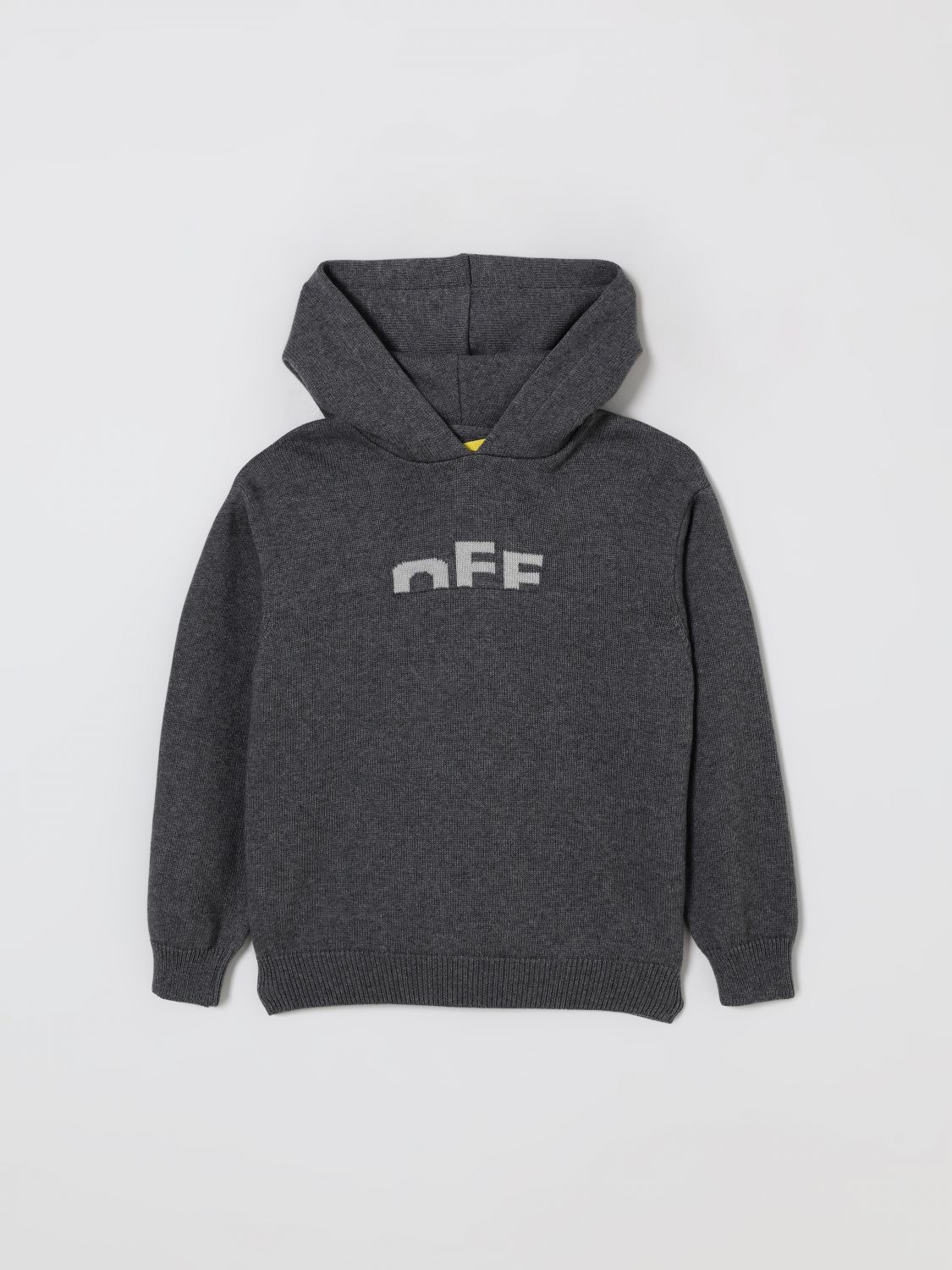 OFF-WHITE KIDS Sweater Kids color Grey　OFF-WHITE KIDS セーター キッズカラー グレー OFF-WHITE