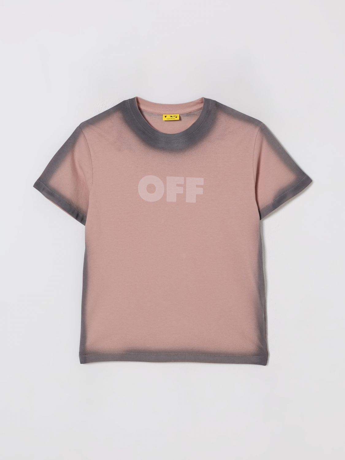 OFF-WHITE KIDS T-Shirt Kids color Pink　OFF-WHITE KIDS Tシャツ キッズカラー ピンク OFF-WHITE