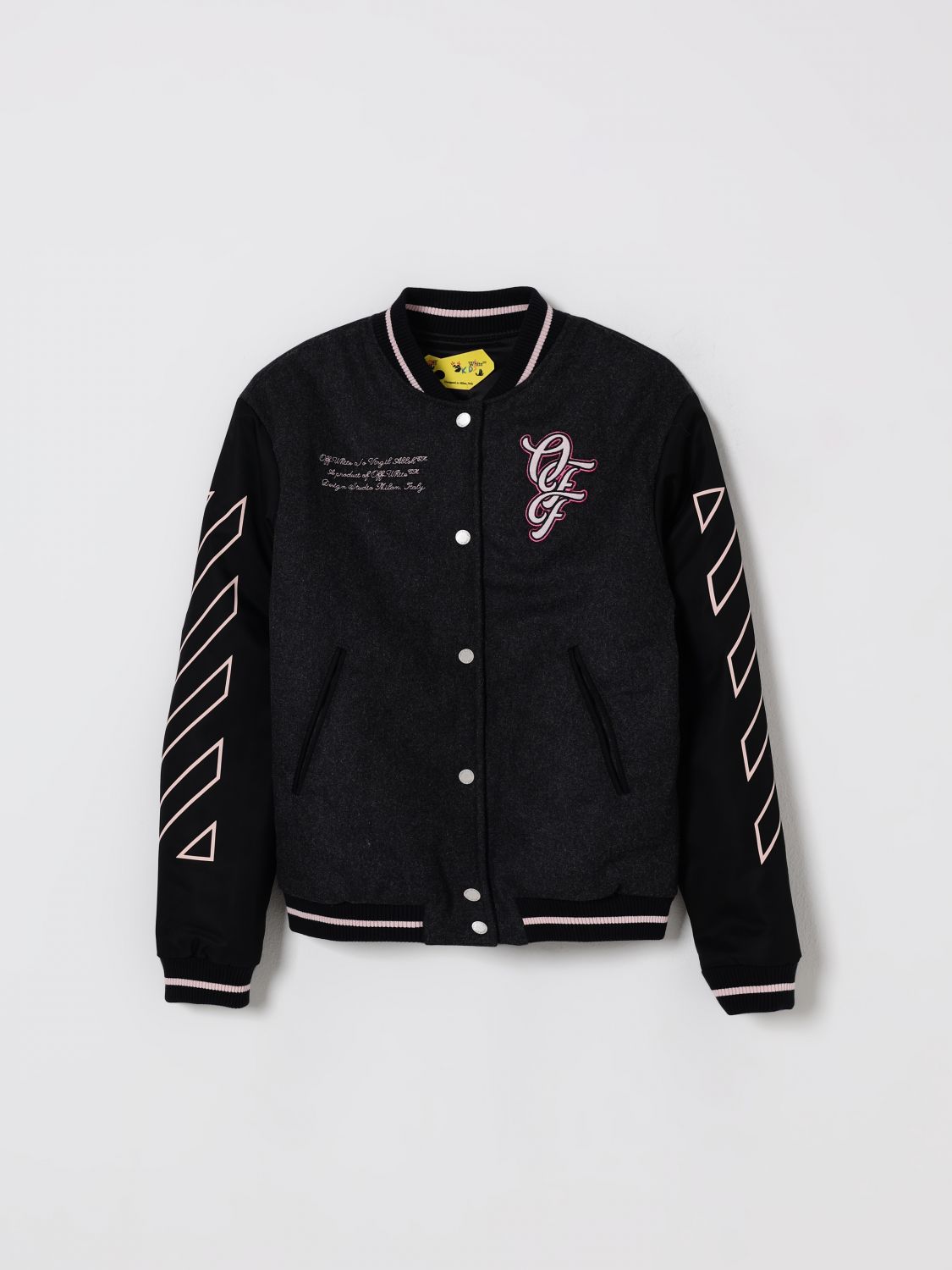 OFF-WHITE KIDS Jacke Kinder Farbe Grau