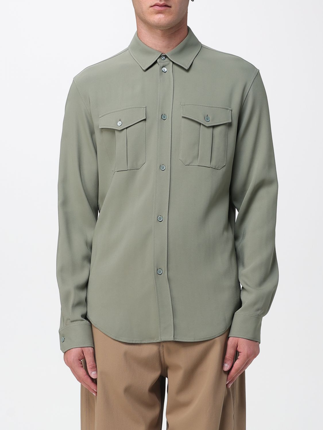Loewe Shirt Men Color Green In Green