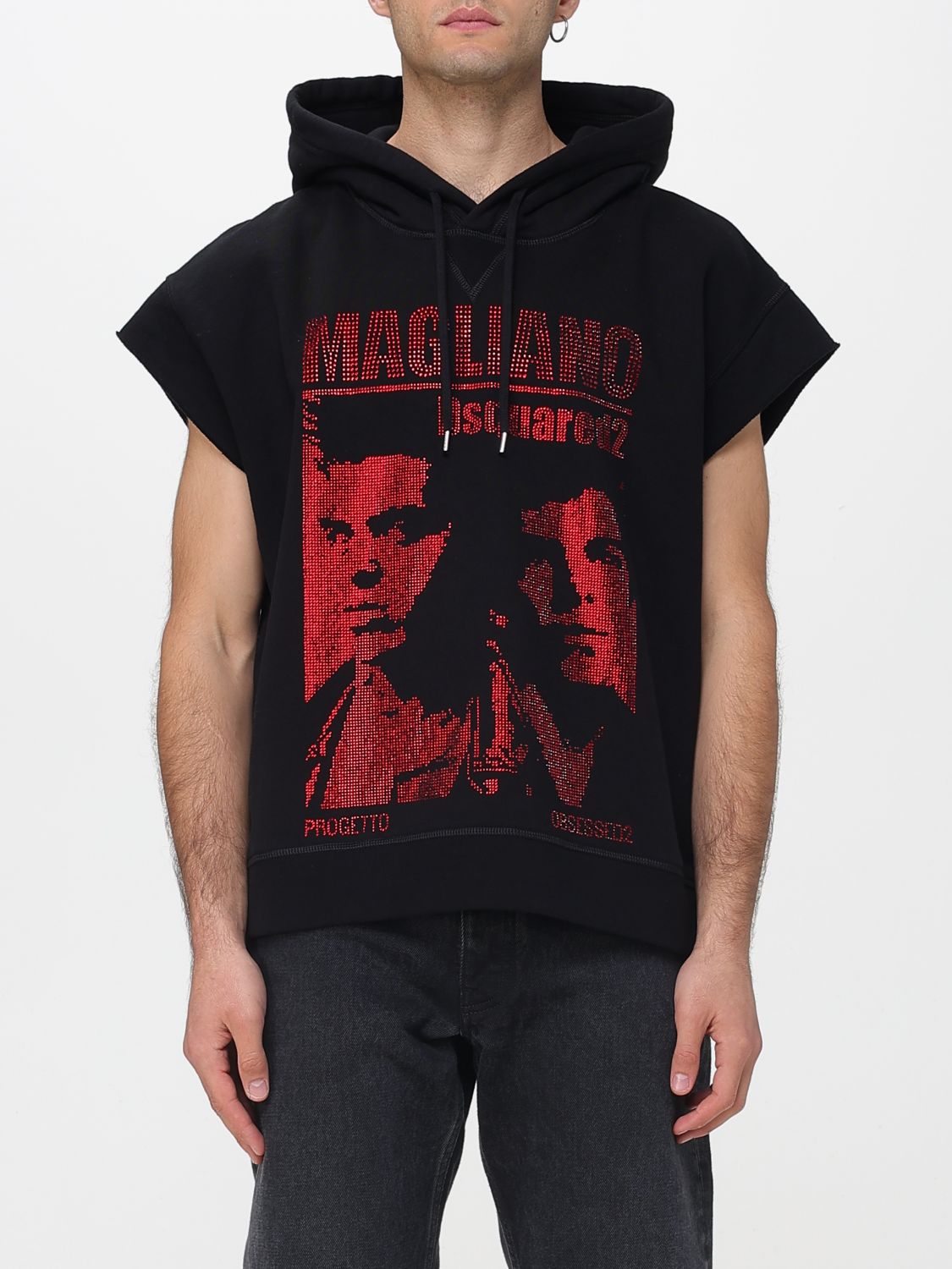 Magliano X Dsquared2 Sweatshirt  Men Color Black In Black