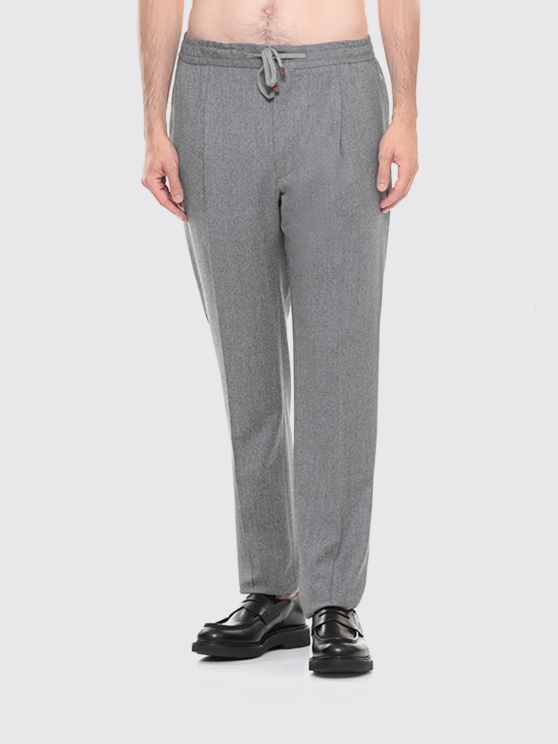 Incotex Pants Men Color Grey In Gray