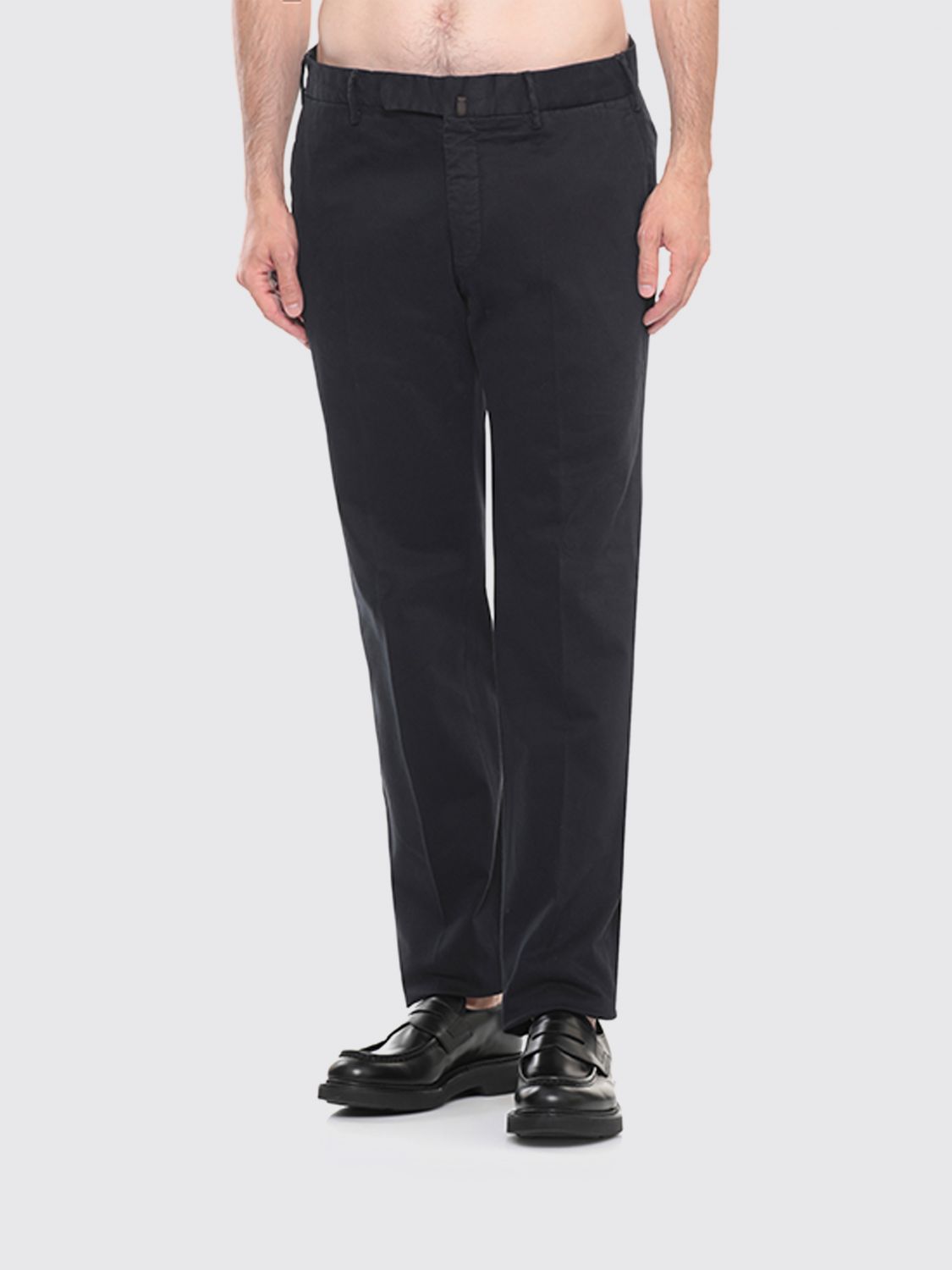 Incotex Pants  Men Color Blue In Black