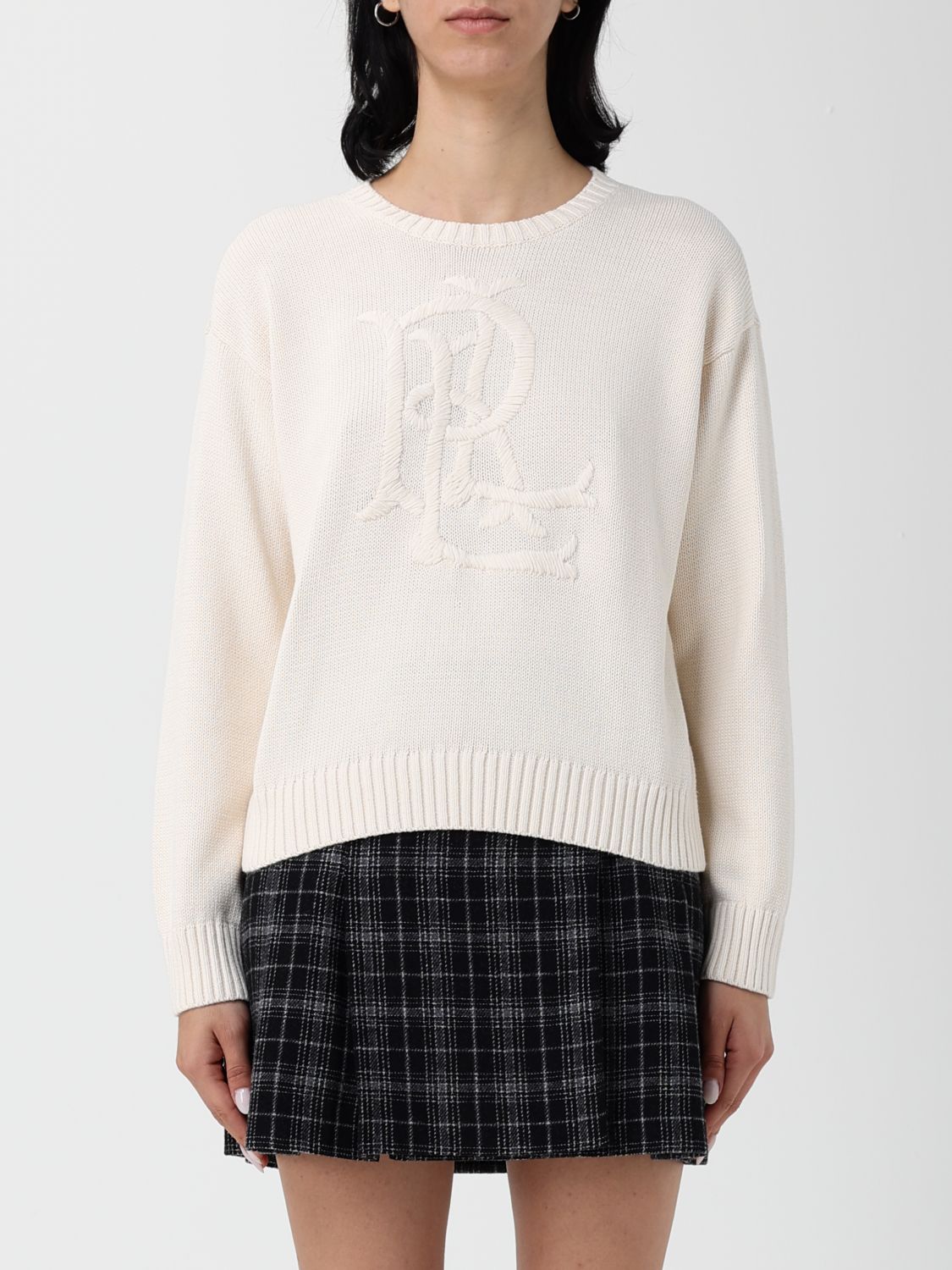 Ralph Lauren Sweater Lauren  Woman Color Beige In Neutral