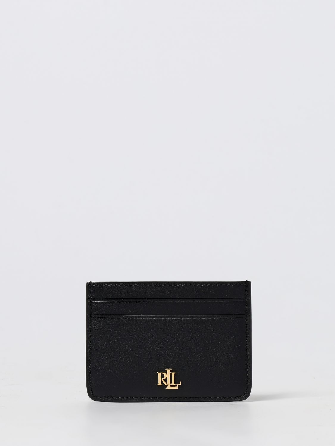 Ralph Lauren Wallet Lauren Woman Color Black In Black
