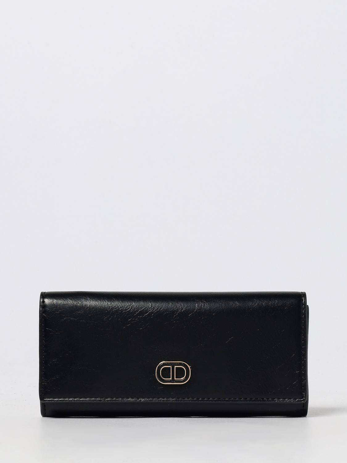 Twinset Wallet  Woman Color Black In Black
