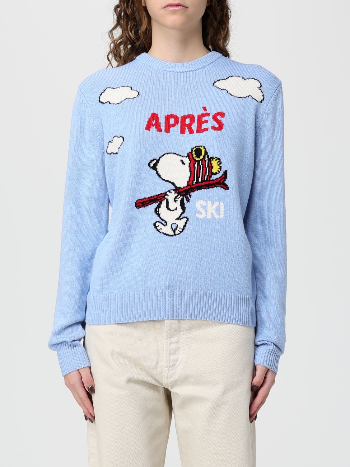 Mc2 Saint Barth Sweater  Woman Color Gnawed Blue