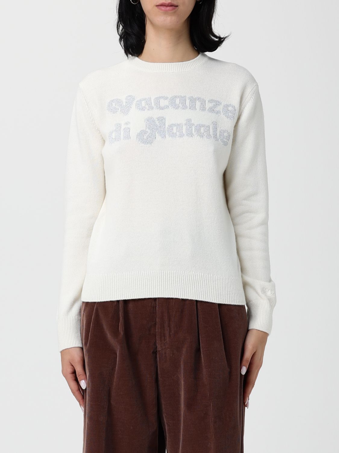 Mc2 Saint Barth Sweater  Woman Color White